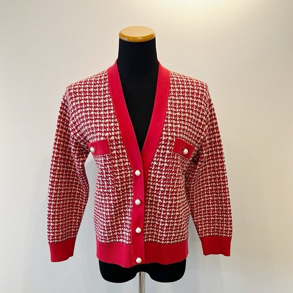 Sandro Brandy Cotton Cardigan Sweater - Picture 4 of 14